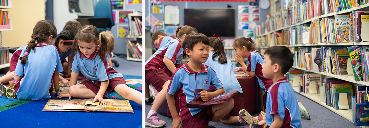 St Bernadette's Primary Dundas School Library