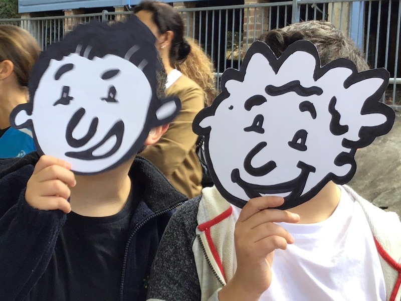 St Bernadette's Dundas Students in their Book Week parade
