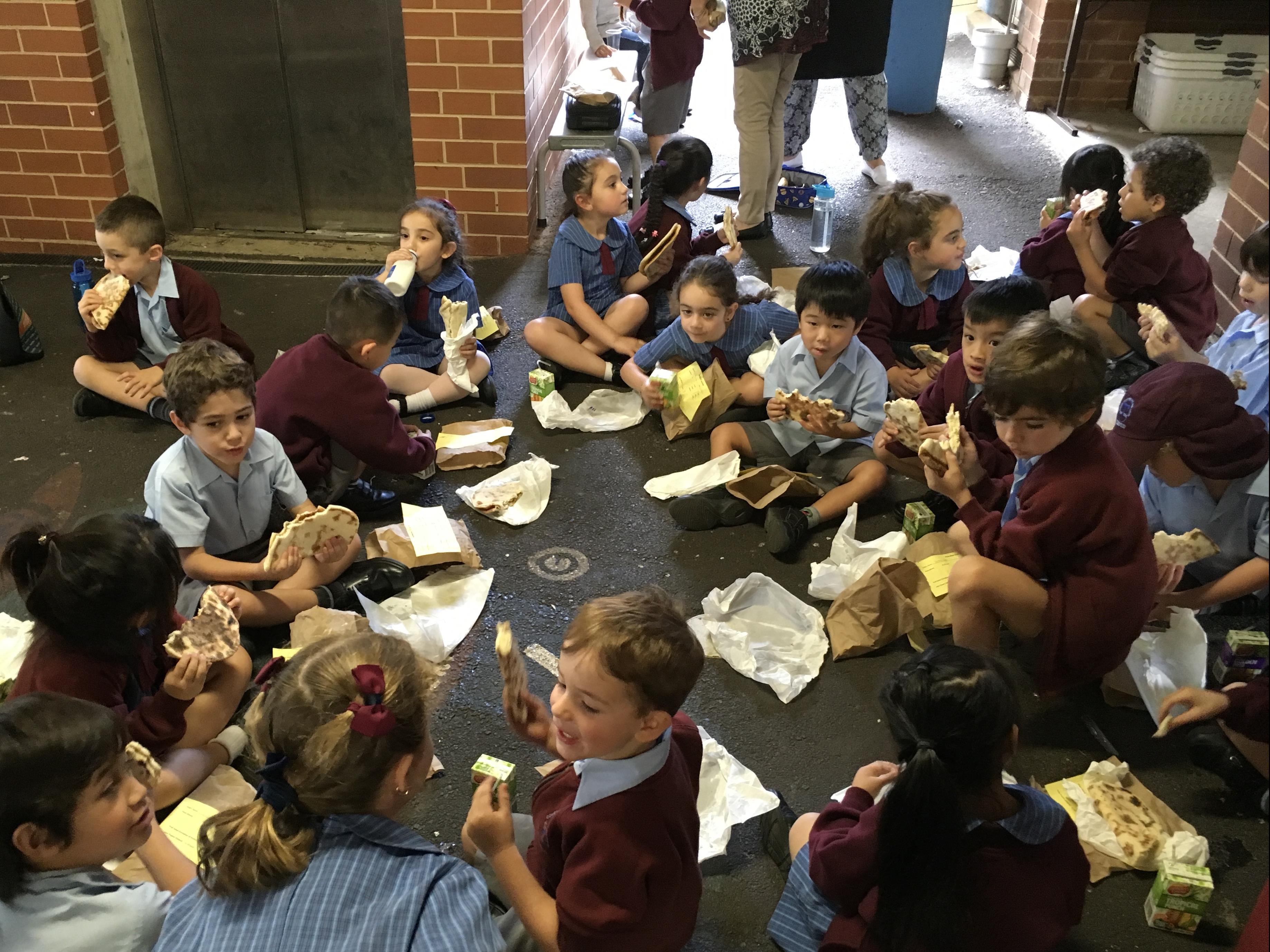 St Bernadette's Catholic Primary Dundas Valley students