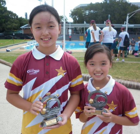 Nara nad Erin from St Bernadette's Catholic Primary Dundas